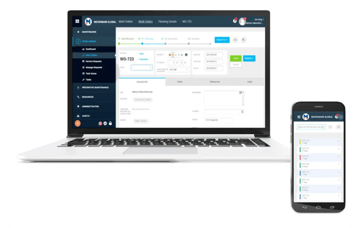 micromain-work-order-management-screenshot