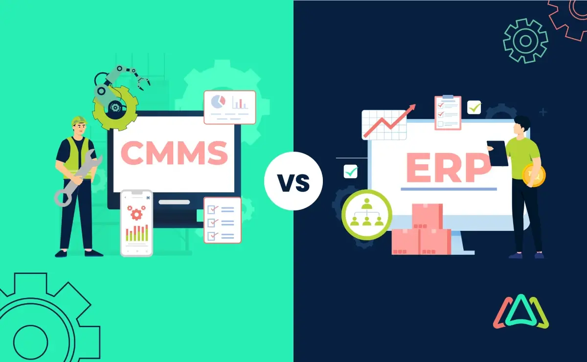 a comparison of vector images of cmms and erp software